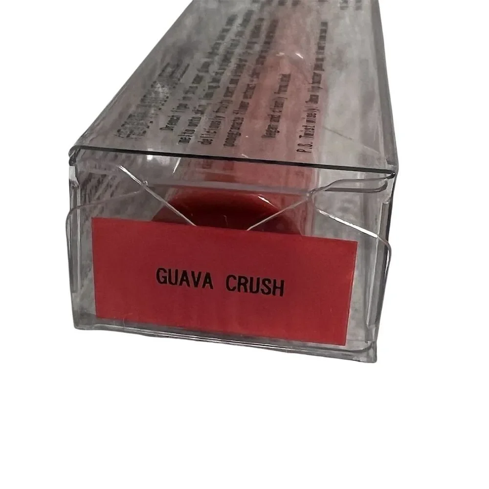 about-face Cherry Pick Lip Color Butter Juicy Squeeze Glossy Balm in GUAVA CRUSH
